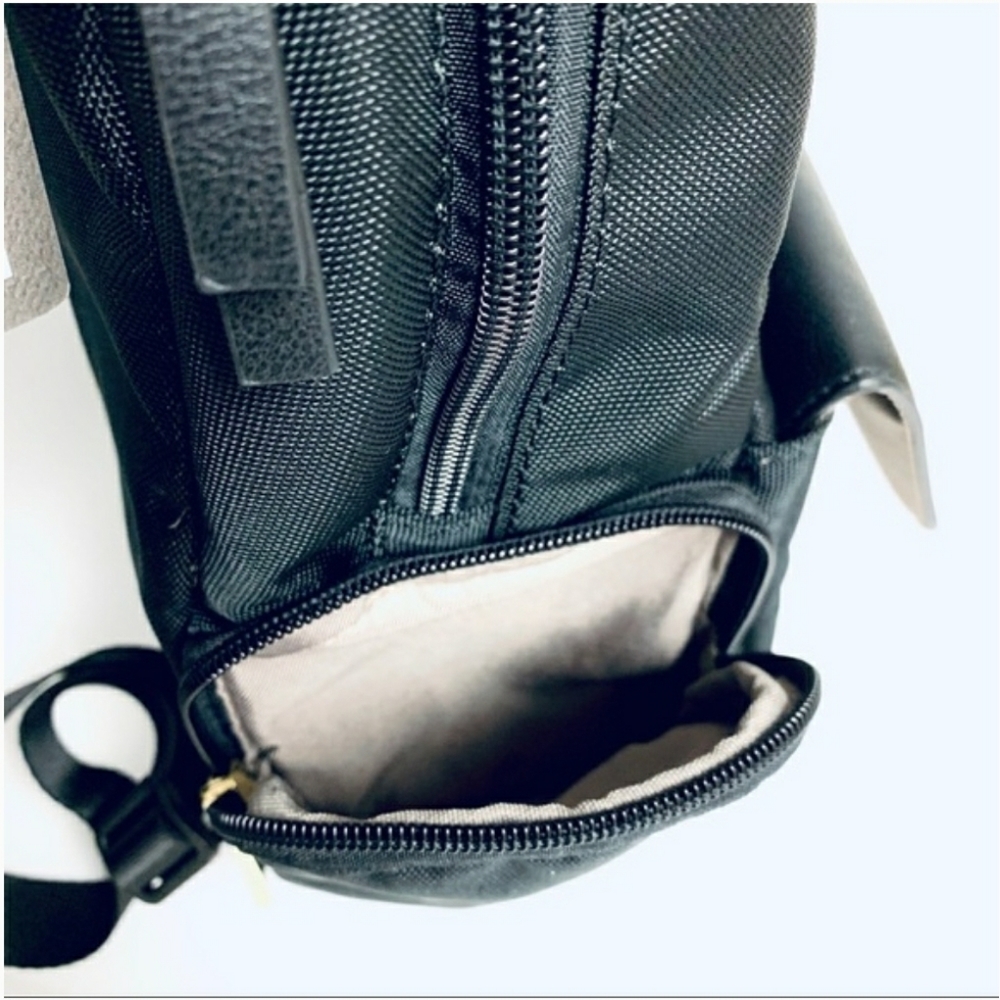 Tutilo Unisex Black Backback - Picture 8 of 8